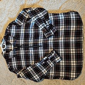 Chaps flannel tunic